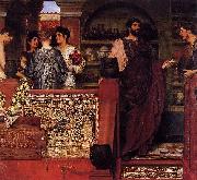 Hadrian Visiting a Romano Laura Theresa Alma-Tadema